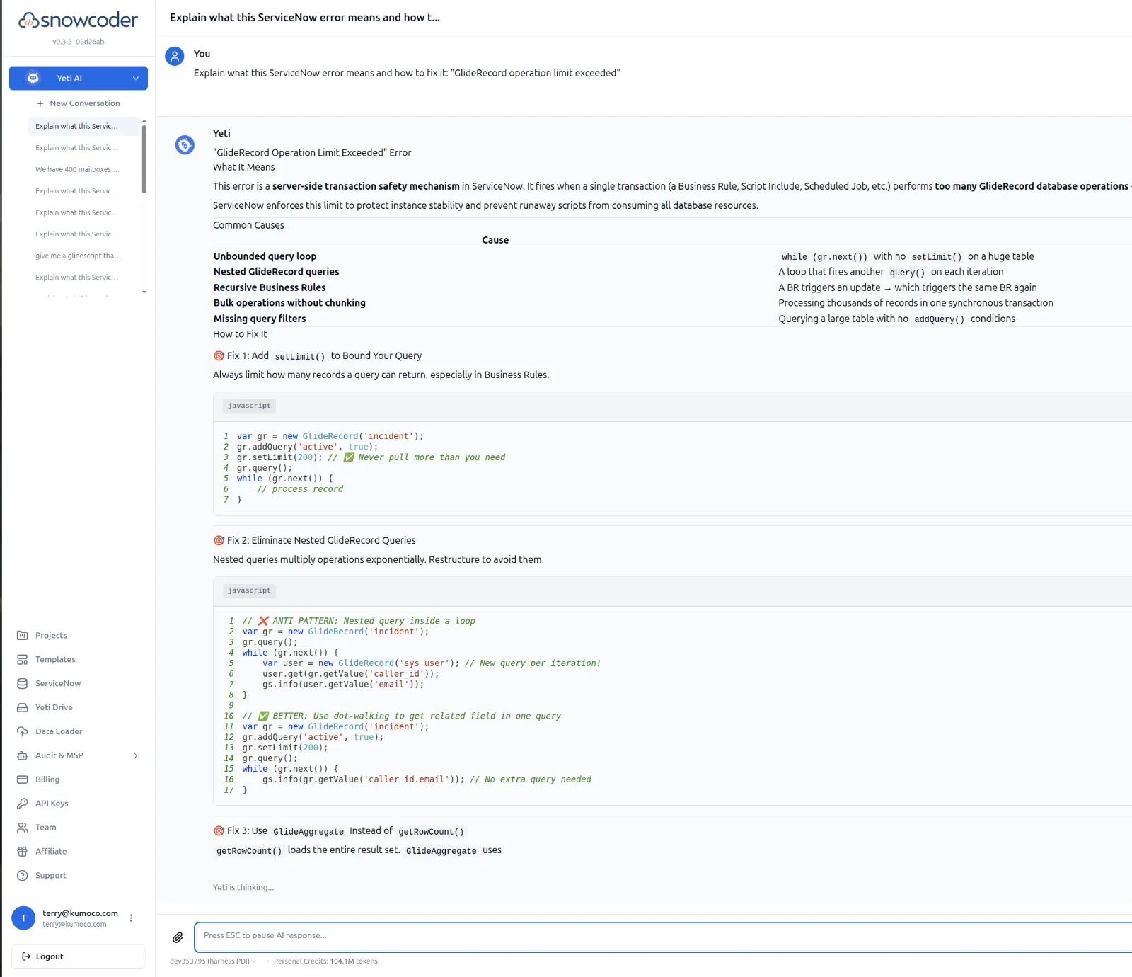 Getting Started with AI-Powered ServiceNow Development